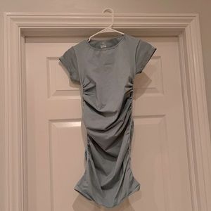 BLANQI brand light blue bodycon maternity dress, never worn. Excellent condition